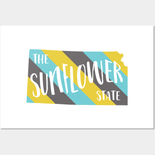 Kansas the Sunflower State Posters and Art